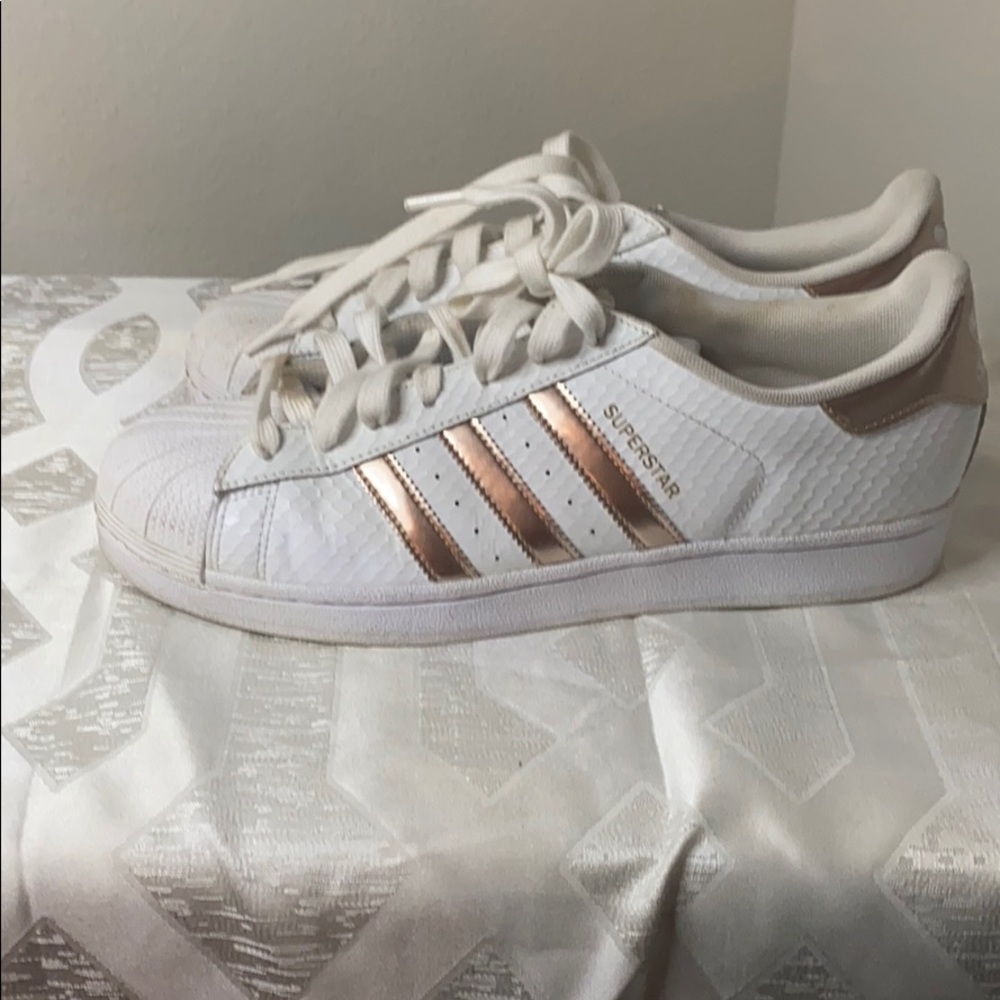 Woman’s Adidas shell toe sneakers
